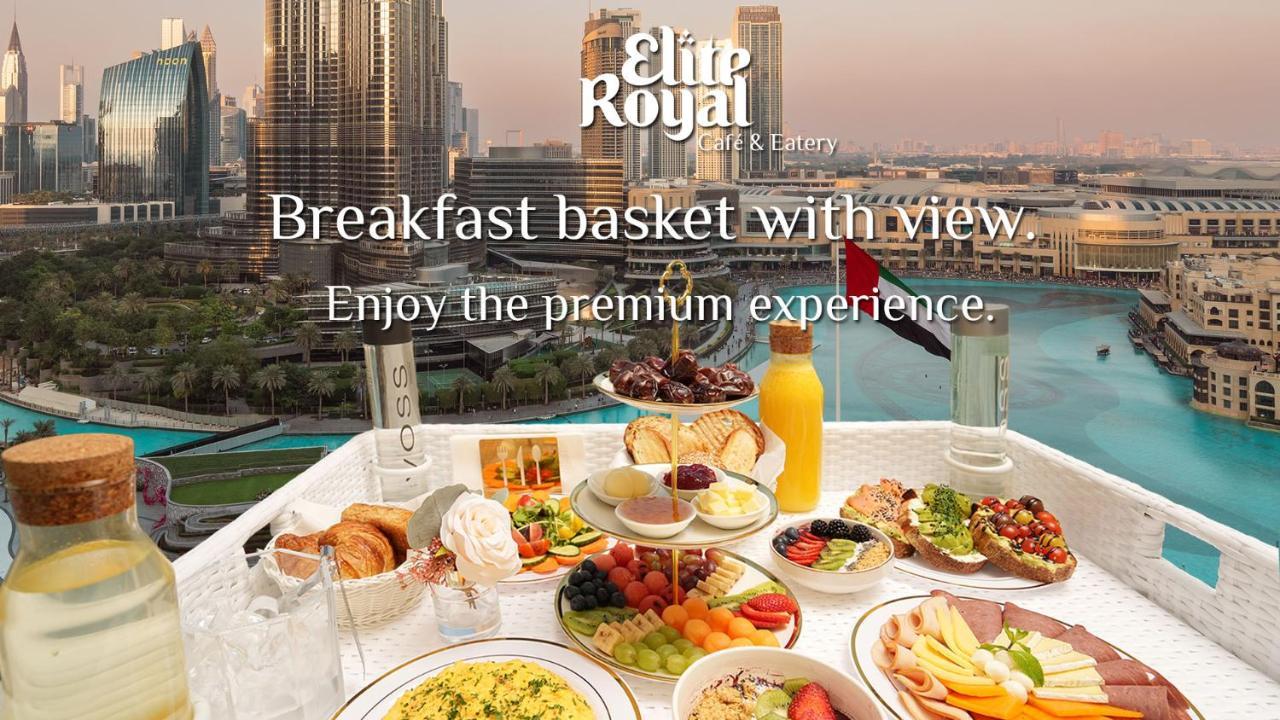 Elite Royal Apartment - Full Burj Khalifa & Fountain View - Opal - 2 Bedrooms Plus 1 Open Bedroom Without Partition Dubai Exterior photo